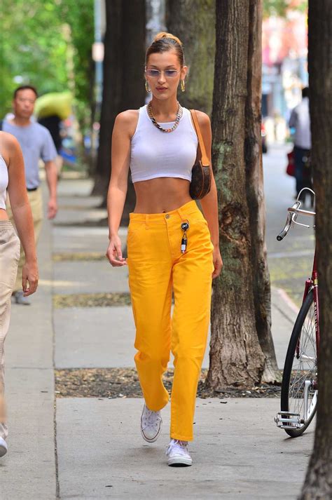 bella hadid pants